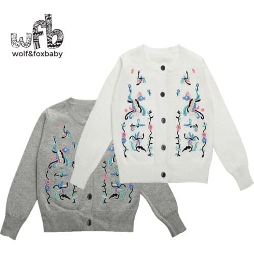 Кардиганы для девочек Wobfaobxylf China At AliExpress