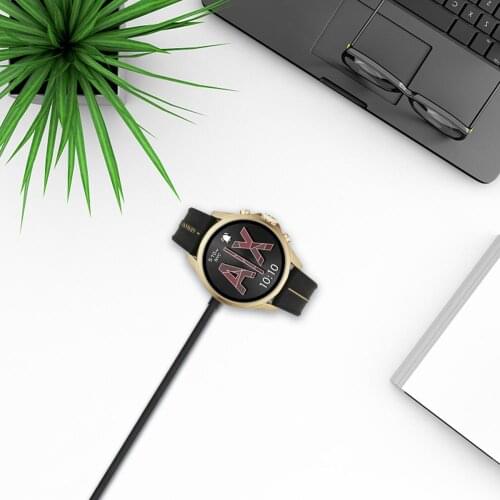 Charger 3.3ft With USB Port Charging Cable Cord For EmporioArmani Watch For ART Series/AXT Series