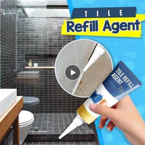1pc Tile Repair Agent Wall Caulk Strong Adhesive Tiling Repair Pouring Glue Waterproof Mold Proof Ceramic Glue Sealant Seal Home