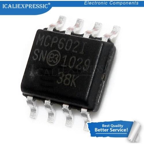 10PCS MCP602 SOP MCP602I SOP-8 MCP602-I/SN MCP602T-I-SN SOP8