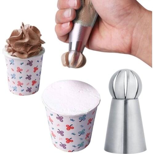 3Pcs Russian Flower Icing Piping Nozzles Tips Cake Decoration Tools Kitchen Pastry Cupcake Baking Pastry Tools May08