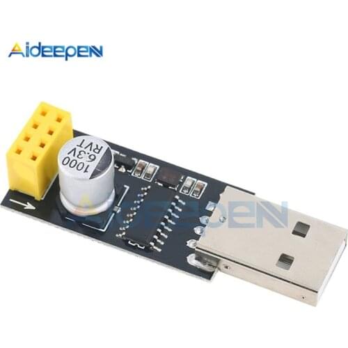 ESP01 Programmer Adapter UART GPIO0 ESP-01 Adaptater ESP8266 USB to ESP8266 Serial Wireless Wifi Developent Board Module