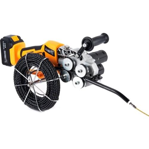 Electric Threading Machine Electrician Threading Pipe Pulling and Pay-off Leading Machine Fully Automatic Hand-held Threading