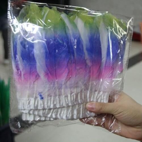 Goose feather Cloth tape wool bag 2 meters long 15-20 cm /6-8 inch wide performance props wedding decoration
