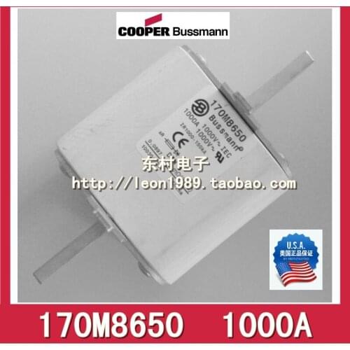 US imports BUSSMANN fuse 170M8610 1000A 1000V 170M8650 Fuse