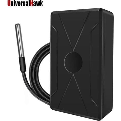 Temperature monitoring Magnetic GPS tracker medicine food vaccine refrigerated transportation Start stop location alarm system