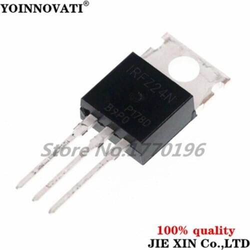 100PCS IRFZ24N TO220 IRFZ24NPBF TO-220 IRFZ24 MOSFET