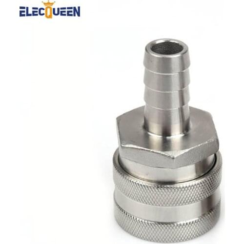 Stainless Female quick disconnect, Beer Homebrew Fitting with 1/2"Barb quick disconnect set Wholesale and Retail