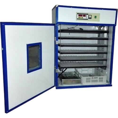 Full automatic 1000 large chicken incubator hatching eggs solar energy egg incubator YZITE-10