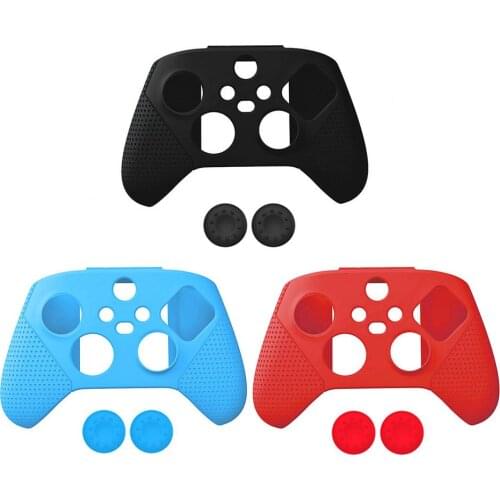 Silicone Protective Case Anti-slip Handle Cover Shell Controller Skin For Xbox Series X S Game Accessories 2020 New
