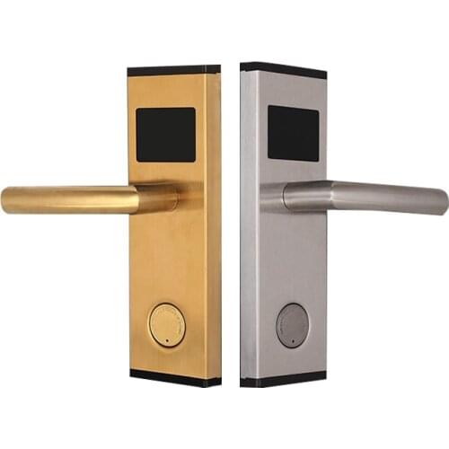T5577 High Quality Hotel Door Access System Intelligent Electronic Card Door Lock Home Security DoorLock HM-201