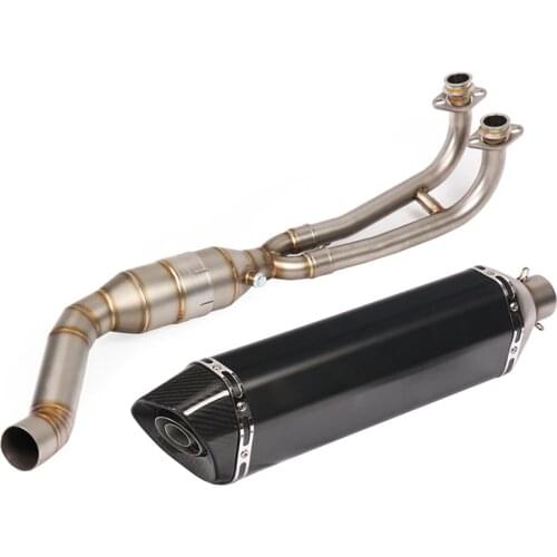 TMAX 500 530 Exhaust Muffler Pipe System Slip On Motorcycle Front Link Pipe Hearders for Yamaha TMAX500 TMAX530 (2008-2018 Year)