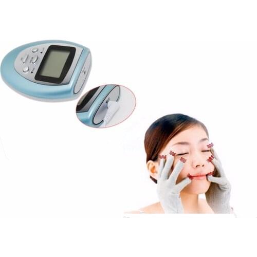 Y-1018 Therapy body care Massager Body Muscle Slimming Pulse Burn Fat Relaxation Massager+Silver conductive fiber Massage gloves