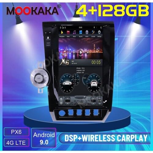 128G Tesla Screen Carplay For Toyota Tundra Sequoia 2007 2008 2009 2010 2011 2012 2013 Android 9 Player Audio Radio Stereo Unit