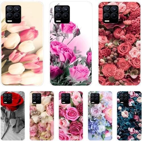 For Realme 8 Case 6.4" Soft Silicon TPU Back For Realme 8 Pro OPPO Realme8 4G RMX3085 Phone Cover Coque Capa Funda Bumper Bag