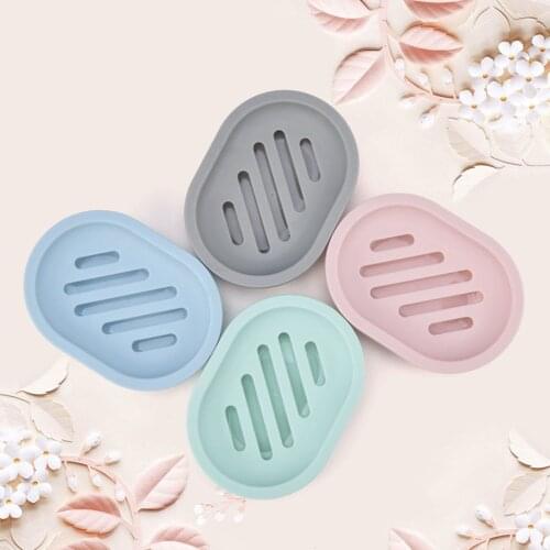 2 Layers Self-draining Soap Saver Non-Slip Mildew-proof Soaps Case for Bathroom Kitchen Tub