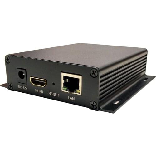 Mini Cheap 1-channel H.265/H.264 IP Video Encoder Live Streaming Hardware ONVIF/RTSP Connecting with NVR