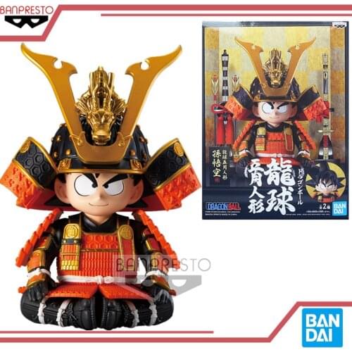 BANDAI Banpresto Original Dragon BallZ FES Character Armor Son Goku Garage Kit 15CM PVC Model Ornaments Children Toy Gifts