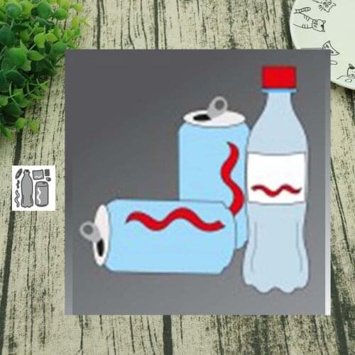 Spring 2020 Metal cutting dies Cola cans die mold decoration Scrapbook paper craft knife mould blade punch