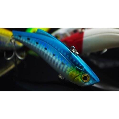 Fishing Lure Vib Seabass Killer 27g/35g Long Range Casting Shot Lures Hard Bait Owner Hooks Big Game