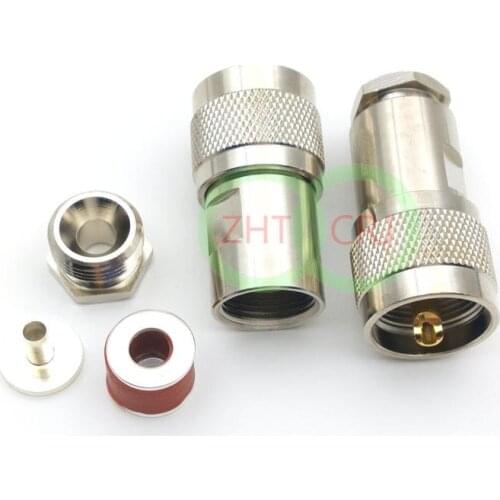 UHF Male PL259 Plug Clamp For RG58 RG142 LMR195 RG400 Cable