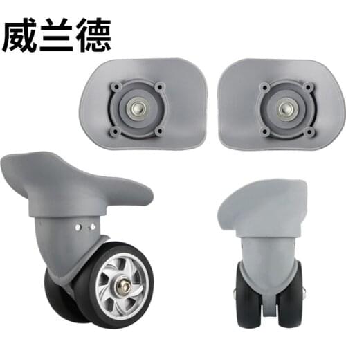 Easy To Install Luggage Universal Wheel Accessories Mute Universal Wheel Luggage Caster Black Password Suitcase Caster Component