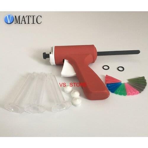 10 Ml Cc Plastic Manual Glue Caulking Gun With Syringe & Needles