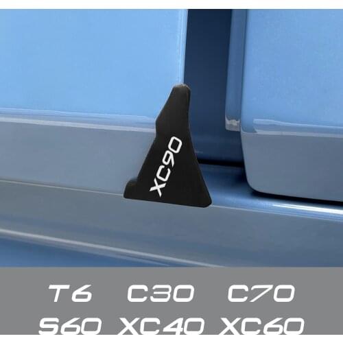Car Door Corner Protective Covers For Volvo XC90 XC60 C30 T6 S60 C70 XC40 V40 XC70 V70 V60 V50 S80 S40 AWD V90 Car Accessories
