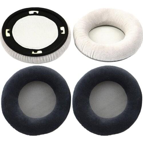 1 Pair Faux Leather Elastic Ear Pads Soft Earcaps Headset Replacement Earmuffs for AKG K601 K701 K702 Q701 702 K612 K712
