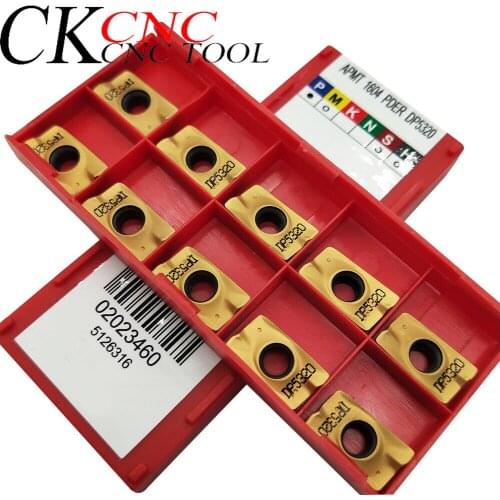 10pcs APMT1604 PDER DP5320 milling carbide insert turning tool APMT1604PDER Lathe Milling cnc tools milling cutter finishing