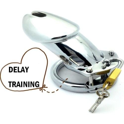 304 Stainless Steel Chastity Cage BDSM Stimulate Chastity Lock Belt Metal Penis Lock Sex Toys For Man Adult Alternative Products