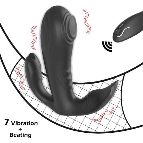 7 Speeds Vibrating Wireless Remote Panties Vibrator Strapon Dildo Vibrator G Spot Clitoris Stimulator Adult Sex Toys For Women