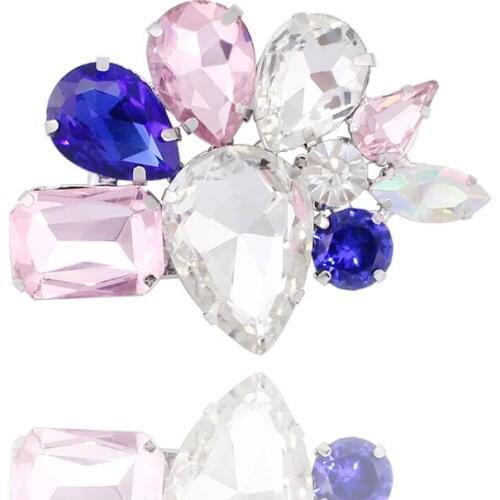 TANGTANG Brooch Design Fabulous Brooches Shinning Female Multicolor Crystal Jewelry Handmade Rhinestone Pin, Item NO.: JP023