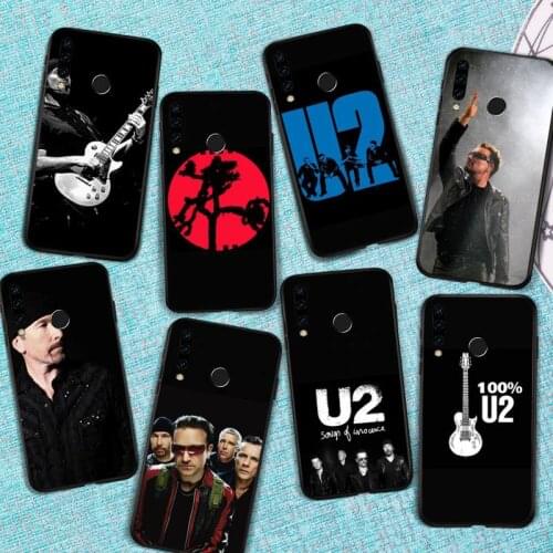U2 Bono The Edge Phone Case For Huawei Enjoy 7 7s 8 8e 9 9e 10 plus P8lite 2017 Honor 5a view9 play 3e