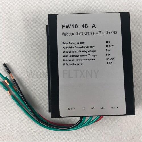 FLTXNY Waterproof Wind Controller for 1000W 48V AC Wind Turbine Generator 1000W Wind Controller