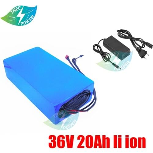 Batterie 36v 20ah lithium li ion bateria 36v bicicleta for 36v 350w 500w electric motorcycle bike power scooter + charger