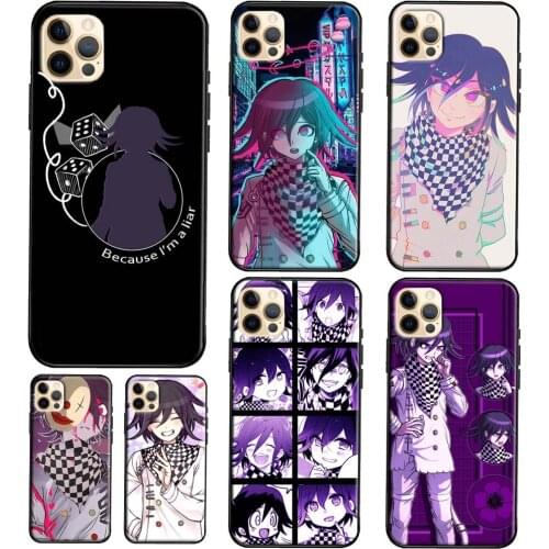 Kokichi Ouma TPU Phone Case For iPhone 12 11 Pro Max Mini XS X XR 6S 7 8 Plus SE 2020 Soft Cover Case