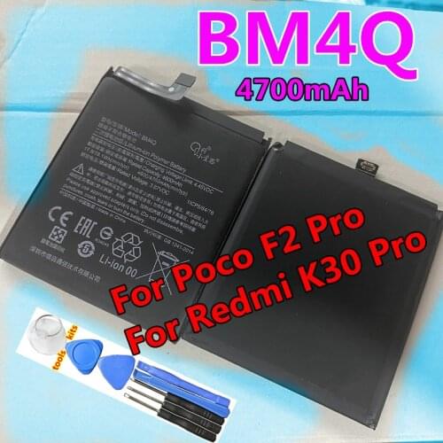 New High Qulity BM4P BM4Q Battery For Xiaomi Redmi K20 K30 K30i Pro Ultra Zoom 4G 5G K30Pro Battery