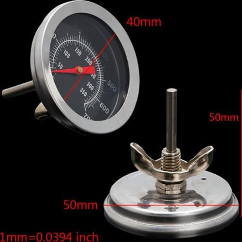 New BBQ Grill Thermometer Temp Gauge Outdoor Barbecue Camping Food Cook Tool J6PC