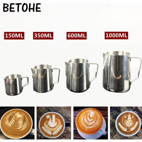 Stainless Steel Coffee Pull Flower Tool Milk Foam Beat Fancy Cup Coffee Apparatus Foaming Milk Jug Kitchen Coffee Accessories
