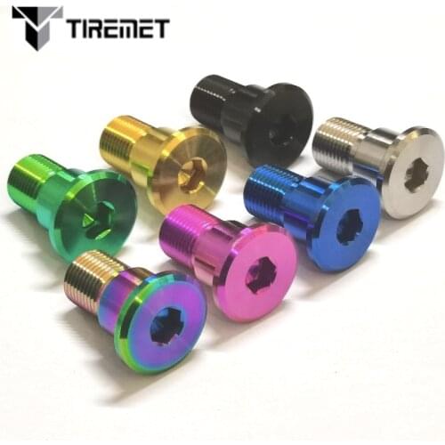 Titanium Left Pedal Bolts for Brompton Folding Bicycle Screw Lightweight Parts Gr5 Tiremet