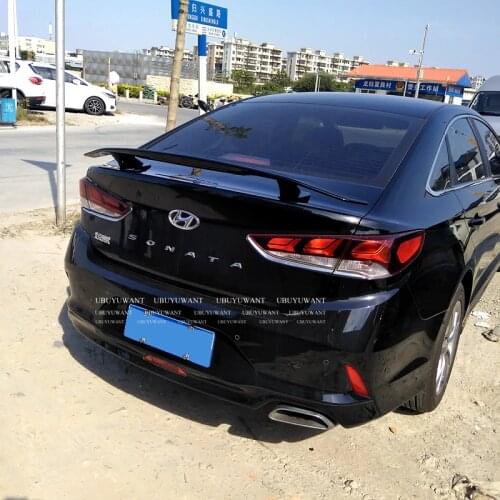General Purpose Car Styling ABS Material and Surface Carbon Fiber Rear Spoiler for For Hyundai SONATA 2017 Universal Car Spoiler