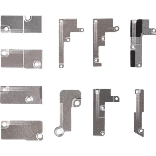 10pcs/lot New Battery Lock Fastening Spacer Metal Plate Bracket Holder For iPhone 5 5S 6 6S 7 8 Plus X Repair Parts