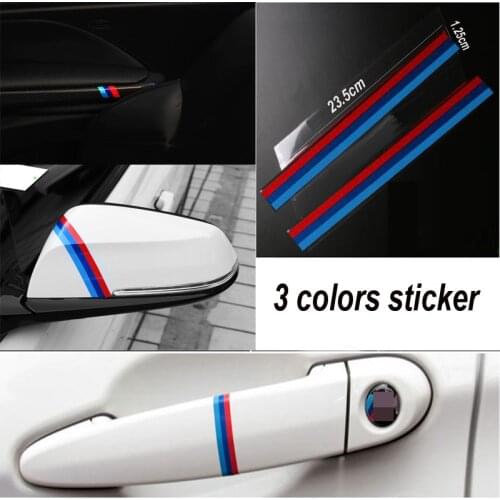 2pcs M Power M Performance Sticker Car Sticker Car Exterior Decoration for BMW E36 E46 E60 E90 320i 325 328 330 F30 F10 520,23cm