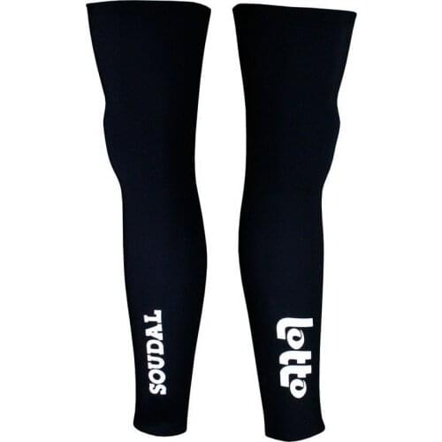 2019 LOTTO SOUDAL PRO TEAM CYCLING JERSEY LEG WARMERS SUN UV PROTECTION ONE PAIR SZIE XS-4XL