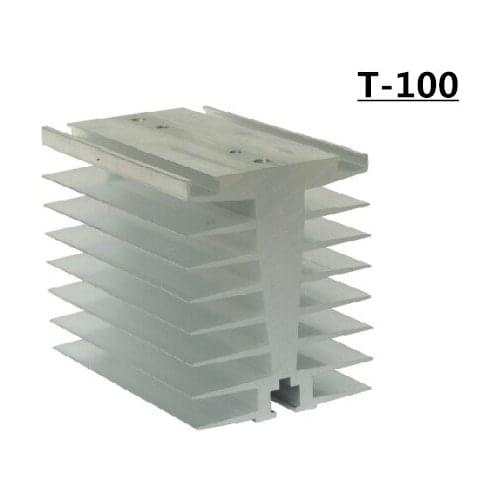 Aluminum Heat Sink For Solid State Relay SSR Small Type Heat Dissipation Newest 100*80*70, T-100