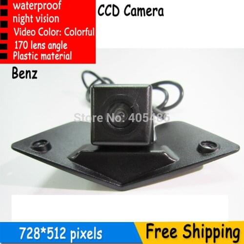 Car Accessories CCD car Logo mark front view side Camera for Benz Mercedes Vito Viano A B C E G GL SLK GLK SL R GLA CL CLA AMG