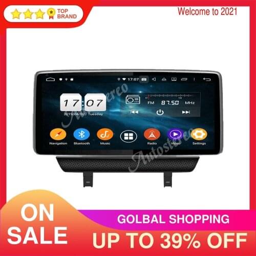 Car Joystick For Mazda 2 2014-2019 Android 9.0 4GB Carplay Car GPS Navigation Head Unit Multimedia Player Radio Recorder Stereo