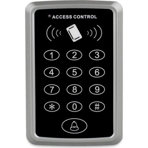 Standalone access controller with EM keyfobs ID card RFID Access Control Reader kit for home security usages door lock system