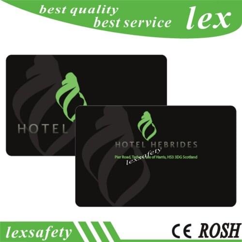 ISO14443A 13.56mhz S70 Chip 4k Byte PVC Contactless RFID Smart Card With Full Colors Printing For Hotel Management